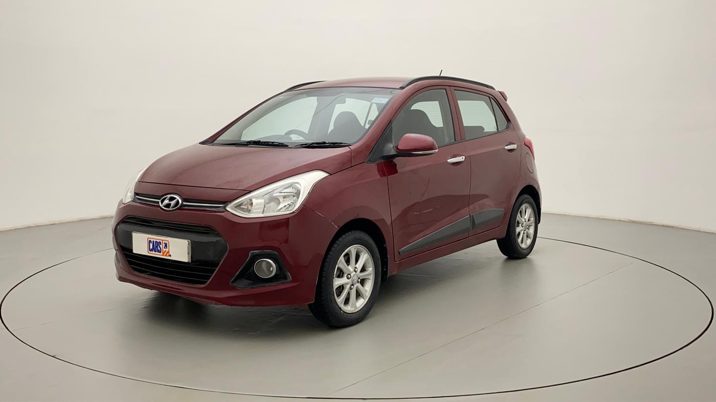2014 Hyundai Grand i10 ASTA AT 1.2 KAPPA VTVT, Petrol, Automatic, 26,642 km, Left Front Diagonal
