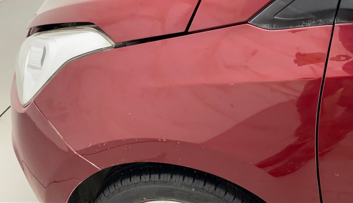 2014 Hyundai Grand i10 ASTA AT 1.2 KAPPA VTVT, Petrol, Automatic, 26,642 km, Left fender - Minor scratches