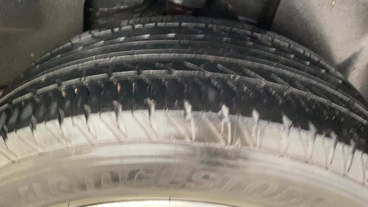2021 Tata Safari XZ PLUS, Diesel, Manual, 57,497 km, Left Rear Tyre Tread
