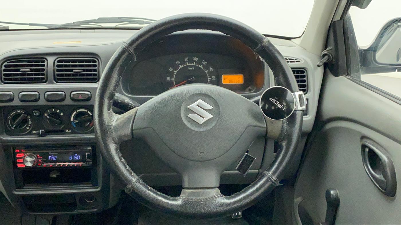 2014 Maruti Alto K10 LXI, Petrol, Manual, 98,650 km, Steering Wheel Close Up