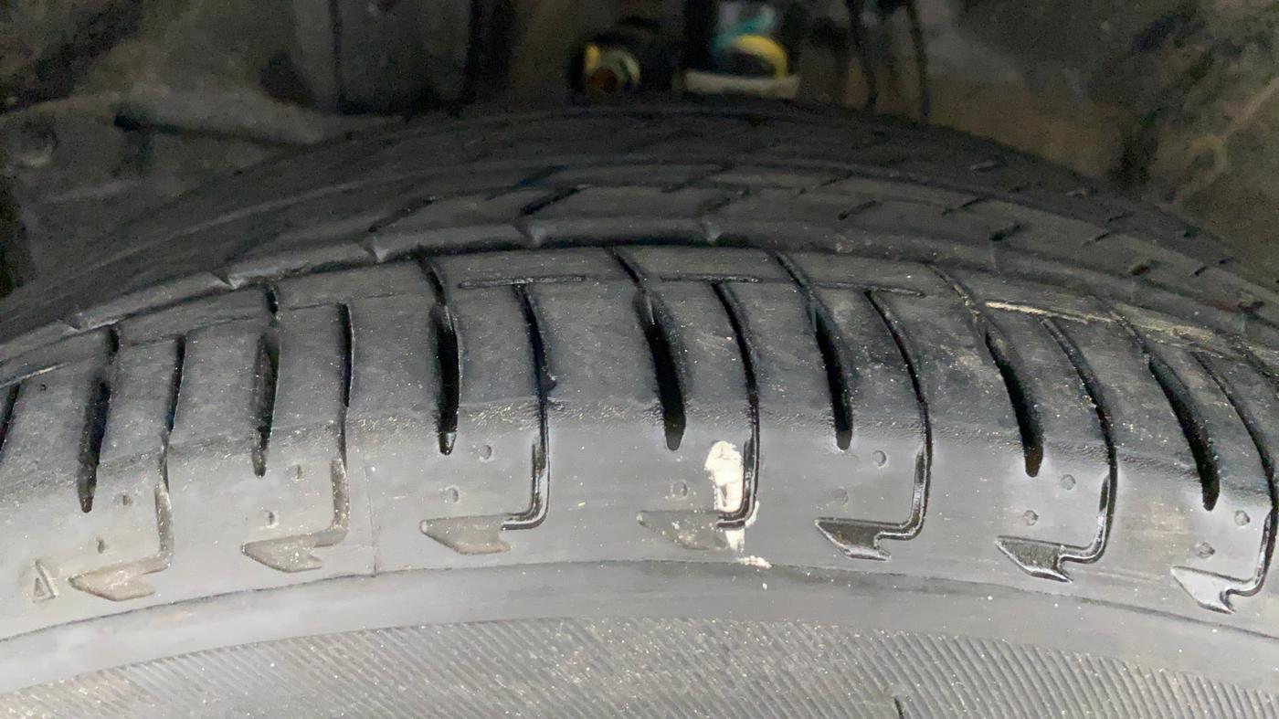 2021 Honda City ZX CVT, Petrol, Automatic, 8,535 km, Left Front Tyre Tread