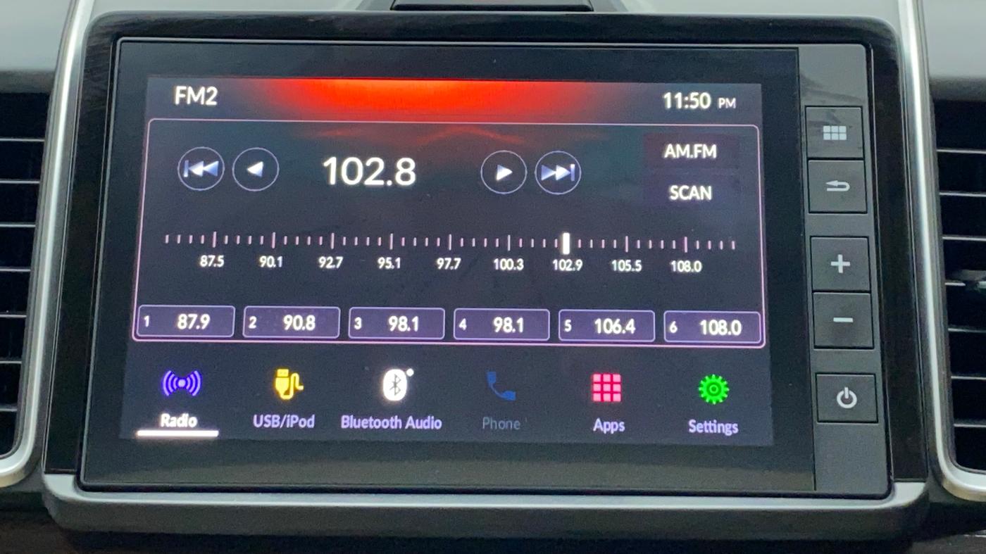 2021 Honda City ZX CVT, Petrol, Automatic, 8,535 km, Infotainment System