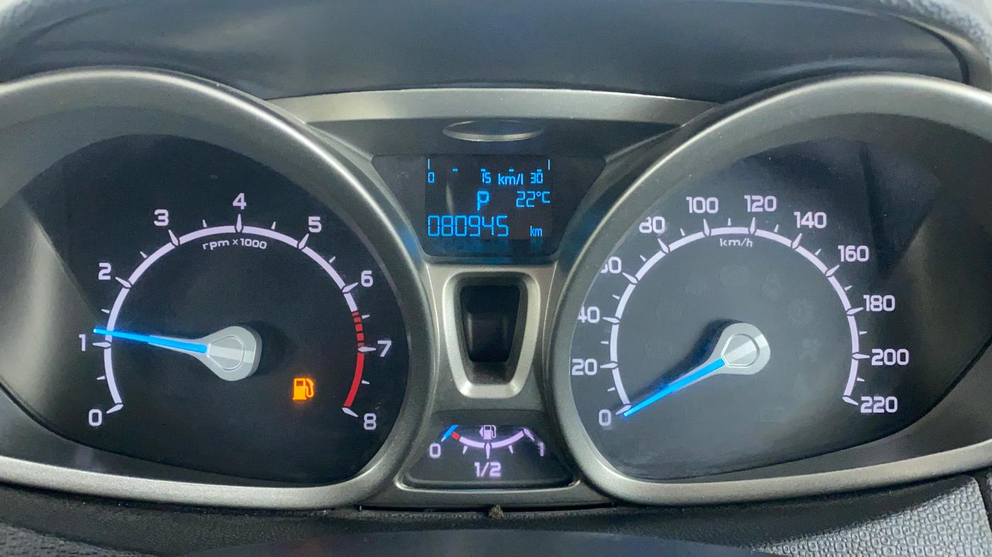2015 Ford Ecosport 1.5 TITANIUM TI VCT AT, Petrol, Automatic, 88,710 km, Odometer Image