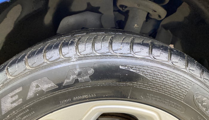 2020 Ford Ecosport TITANIUM + 1.5L PETROL AT, Petrol, Automatic, 33,154 km, Left Front Tyre Tread