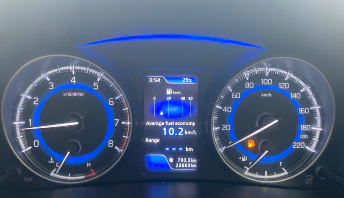 2020 Maruti Baleno ALPHA PETROL 1.2, Petrol, Manual, 23,662 km, Odometer Image