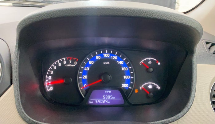 2014 Hyundai Xcent S 1.2, Petrol, Manual, 54,023 km, Odometer Image