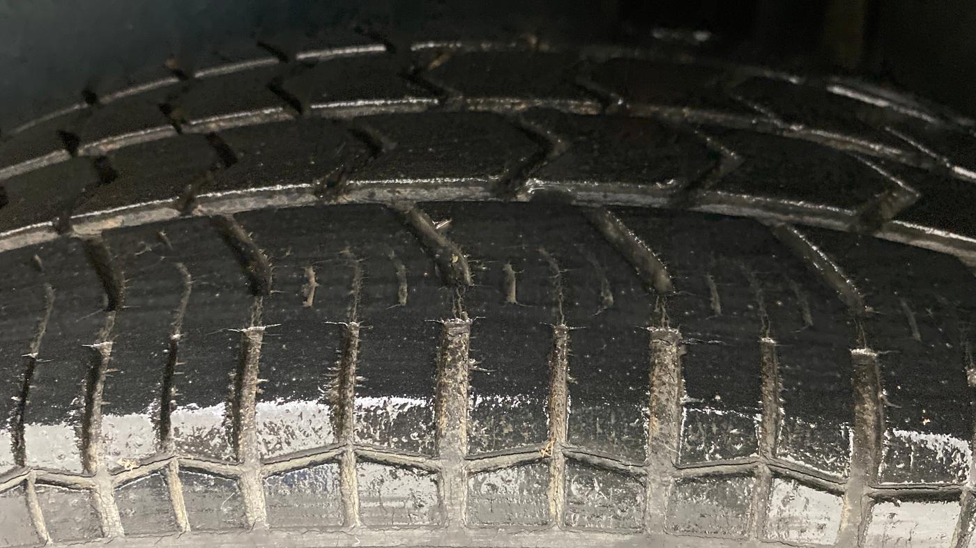 2011 Maruti Ritz VXI, Petrol, Manual, 40,181 km, Left Rear Tyre Tread