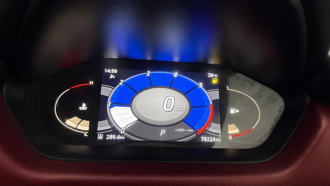 2022 Nissan MAGNITE XV TURBO CVT RED EDITION, Petrol, Automatic, 78,224 km, Odometer Image