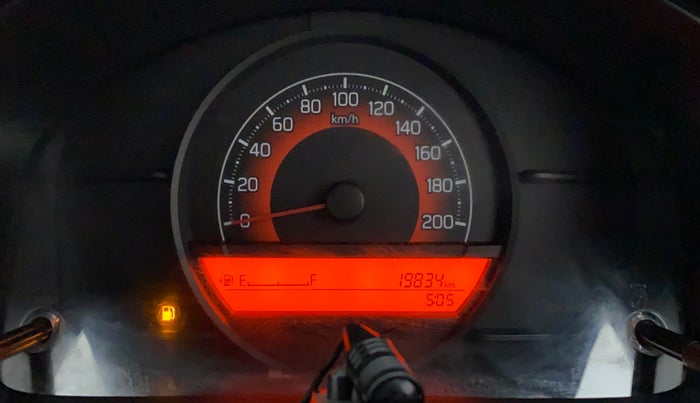 2020 Maruti IGNIS SIGMA 1.2, Petrol, Manual, 19,833 km, Odometer Image