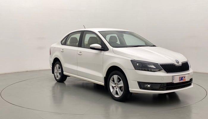 2018 Skoda Rapid AMBITION 1.6 MPFI AT, Petrol, Automatic, 17,549 km, Right Front Diagonal