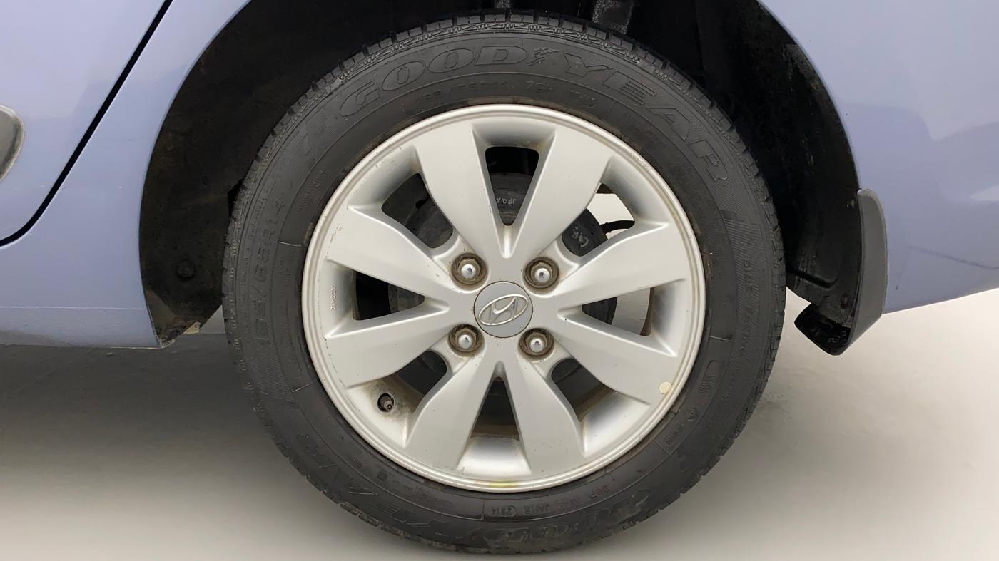 2014 Hyundai Xcent S (O) 1.2, Petrol, Manual, 63,625 km, Left Rear Wheel