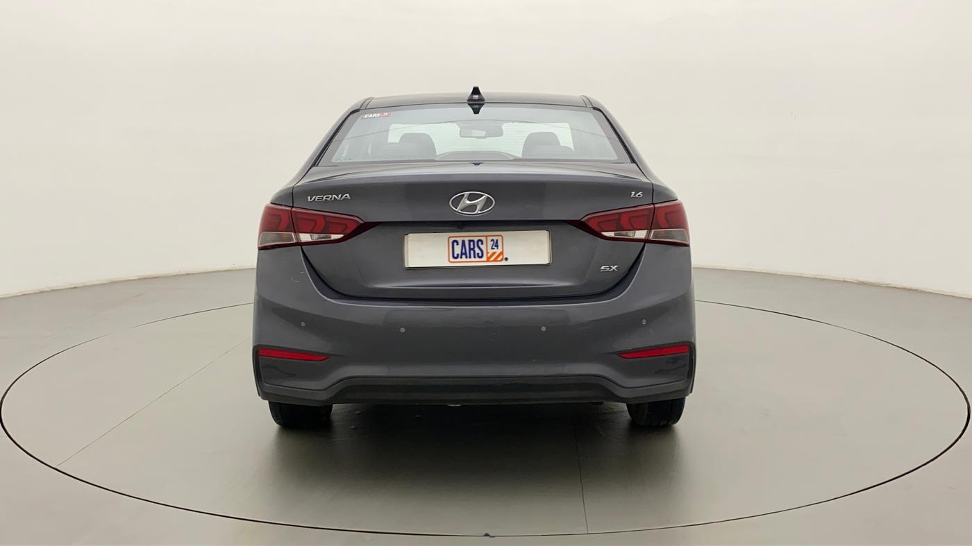 2019 Hyundai Verna 1.6 VTVT SX (O) AT, Petrol, Automatic, 57,538 km, Back/Rear