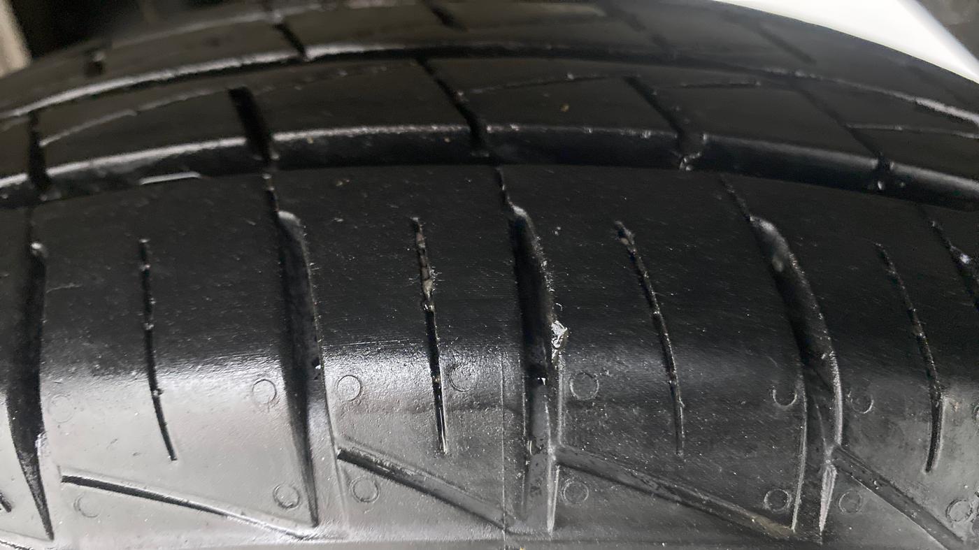 2022 Maruti Alto LXI OPT CNG, CNG, Manual, 10,475 km, Left Rear Tyre Tread
