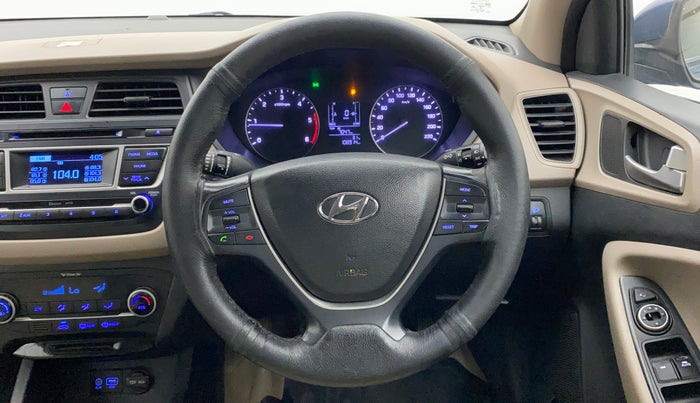 2014 Hyundai Elite i20 SPORTZ 1.4 CRDI, Diesel, Manual, 1,08,913 km, Steering Wheel Close Up