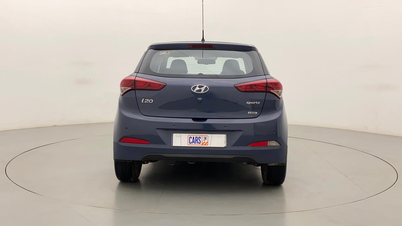 2014 Hyundai Elite i20 SPORTZ 1.4 CRDI, Diesel, Manual, 1,08,913 km, Back/Rear
