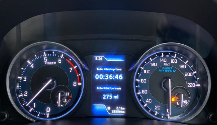 2021 Maruti Ertiga VXI SHVS, Petrol, Manual, 15,671 km, Odometer Image