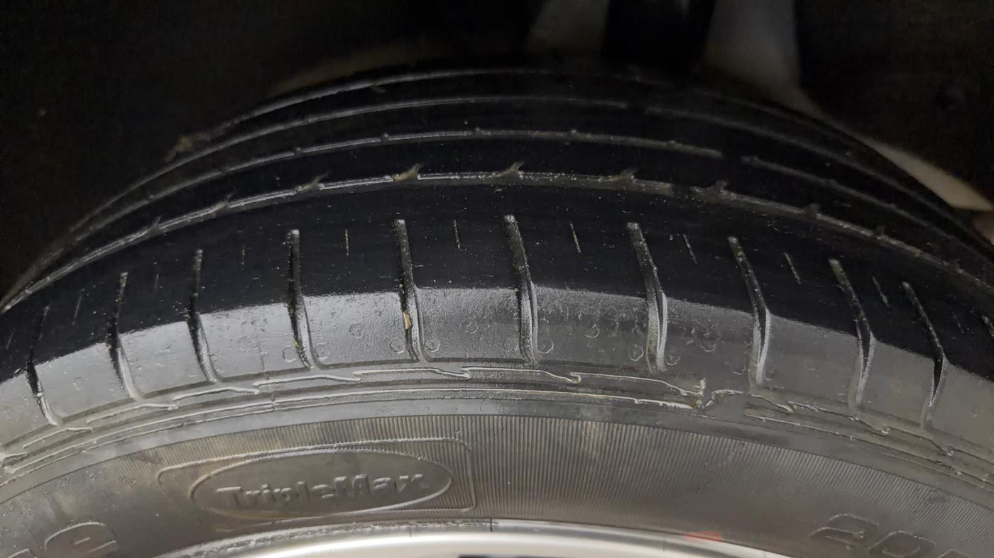 2020 Hyundai Creta E PLUS 1.6 PETROL, Petrol, Manual, 62,773 km, Left Rear Tyre Tread
