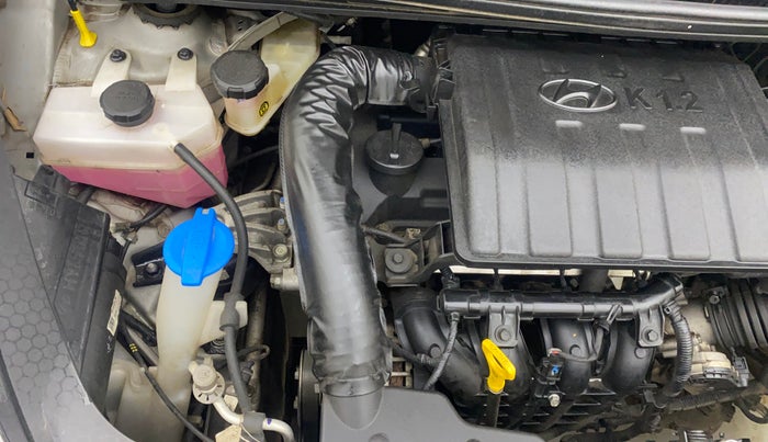 2021 Hyundai AURA SX PLUS 1.2 AMT, Petrol, Automatic, 32,980 km, Engine View - Right