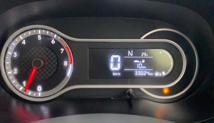 2021 Hyundai AURA SX PLUS 1.2 AMT, Petrol, Automatic, 32,980 km, Odometer Image