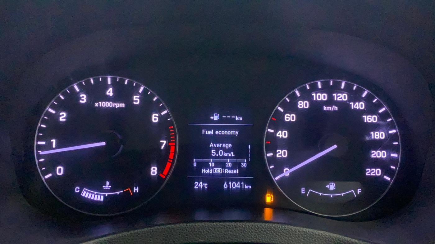2018 Hyundai Creta SX (O) 1.6 PETROL, Petrol, Manual, 61,033 km, Odometer Image