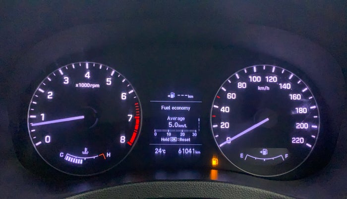 2018 Hyundai Creta SX (O) 1.6 PETROL, Petrol, Manual, 61,033 km, Odometer Image