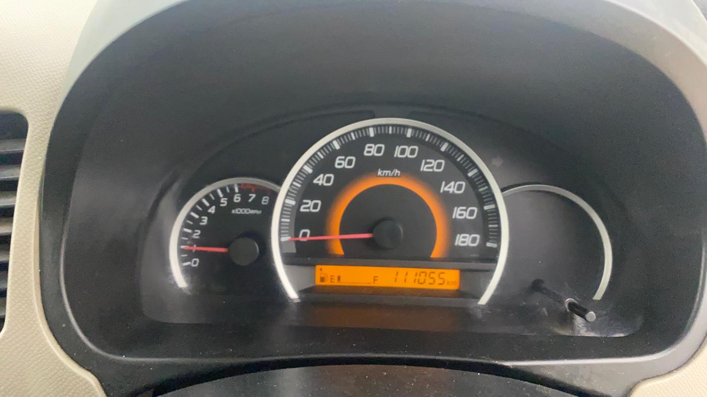 2016 Maruti Wagon R 1.0 VXI, Petrol, Manual, 1,11,095 km, Odometer Image