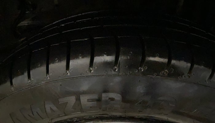 2019 Tata TIAGO NRG PETROL AMT, Petrol, Automatic, 80,757 km, Left Rear Tyre Tread