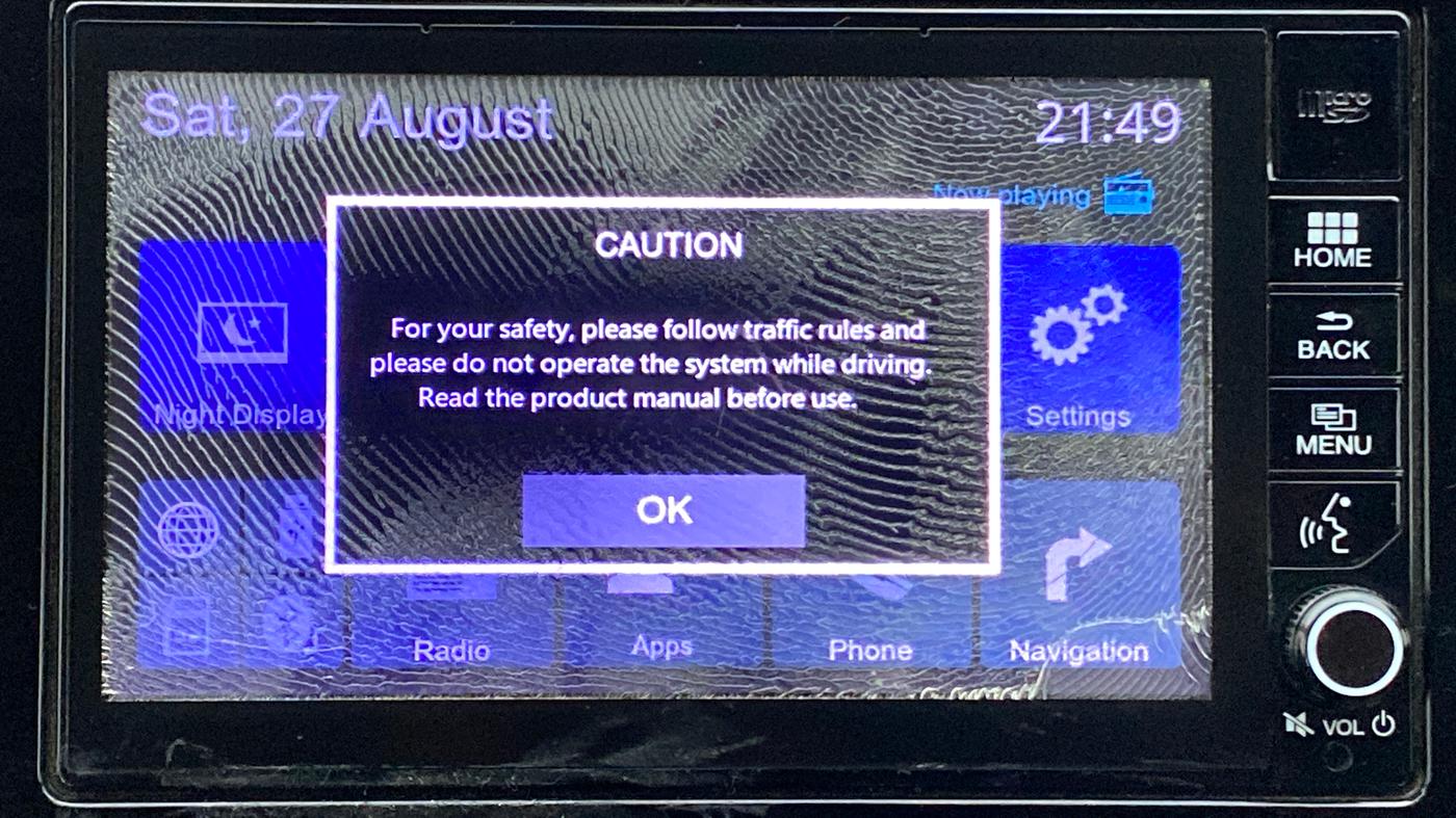 2018 Honda City VX CVT PETROL, Petrol, Automatic, 46,497 km, Infotainment System