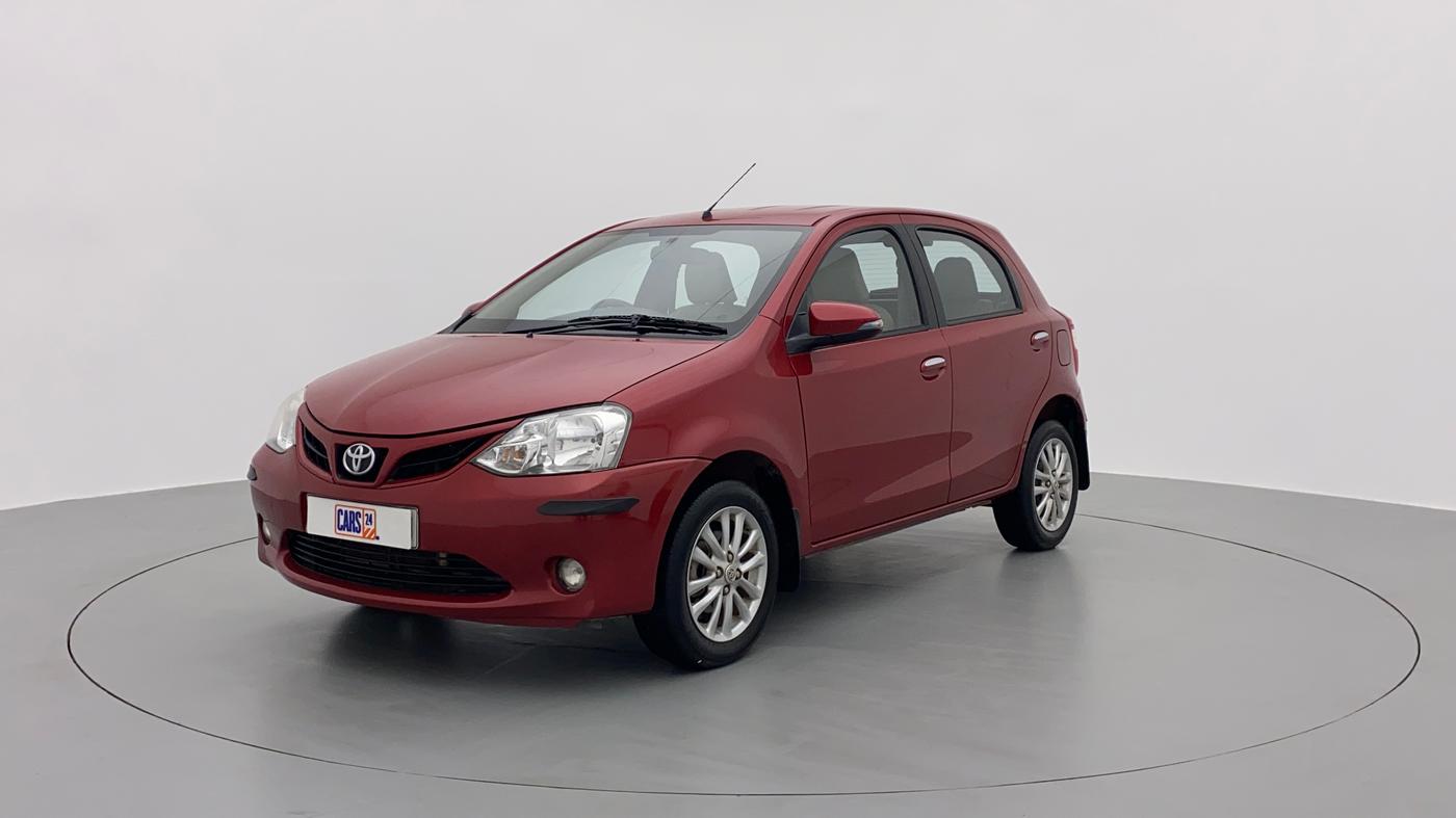2015 Toyota Etios Liva D-4D VXD, Diesel, Manual, 94,048 km, Left Front Diagonal