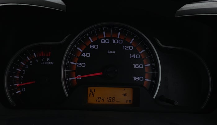 2015 Maruti Alto K10 VXI AMT, Petrol, Automatic, 1,04,156 km, Odometer Image