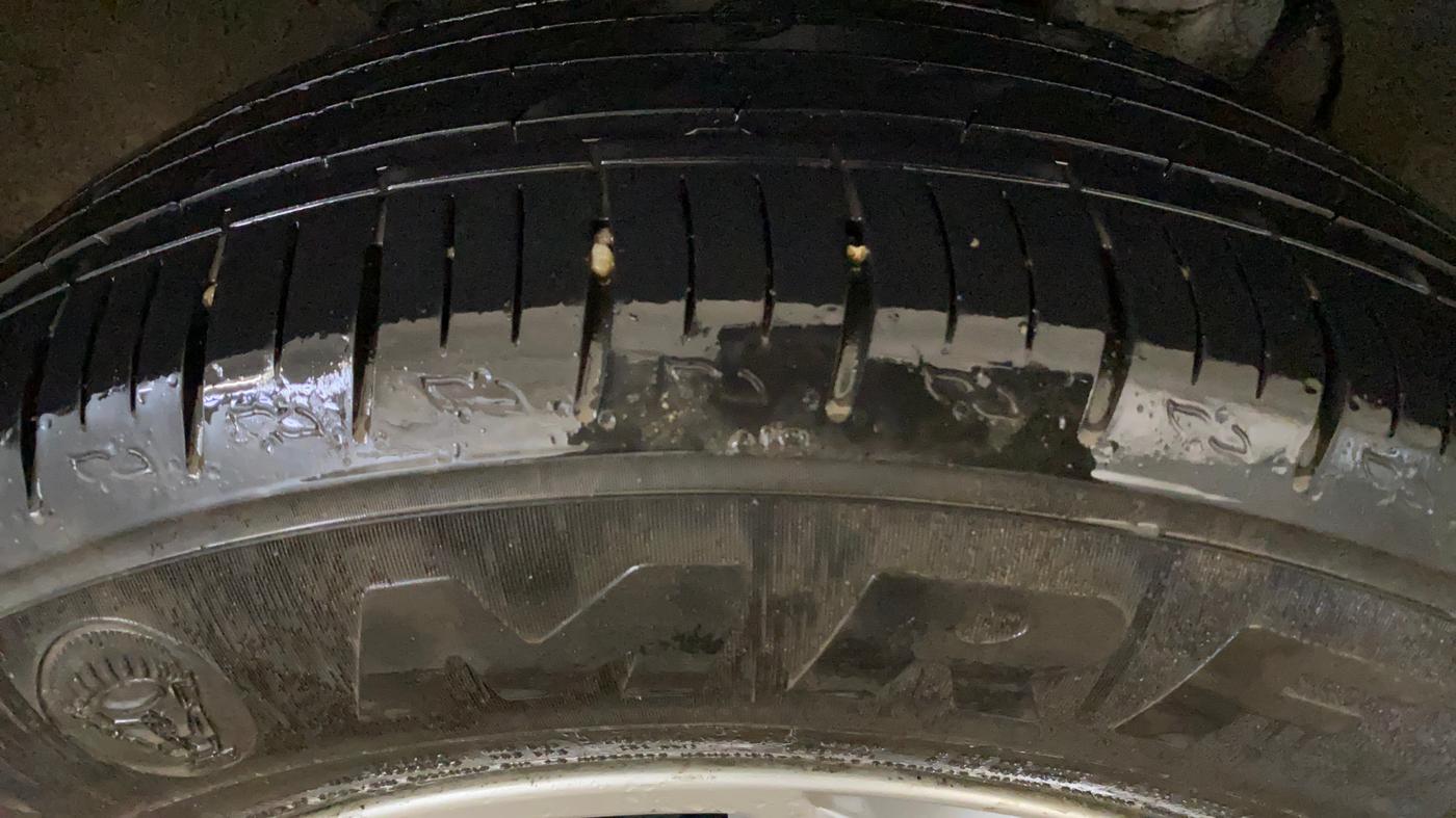 2024 Tata Harrier PURE PLUS S AT, Diesel, Automatic, 24,189 km, Right Rear Tyre Tread