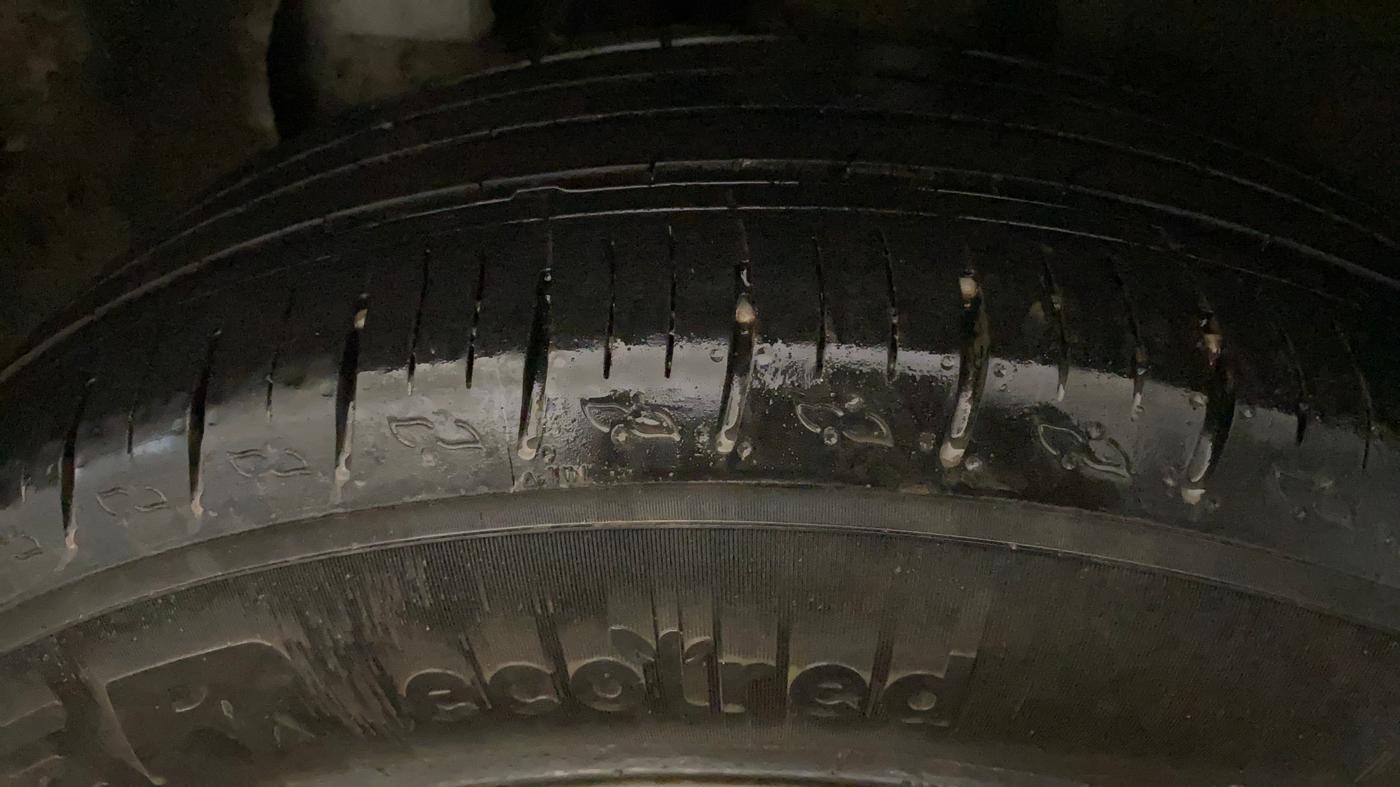 2024 Tata Harrier PURE PLUS S AT, Diesel, Automatic, 24,189 km, Left Rear Tyre Tread