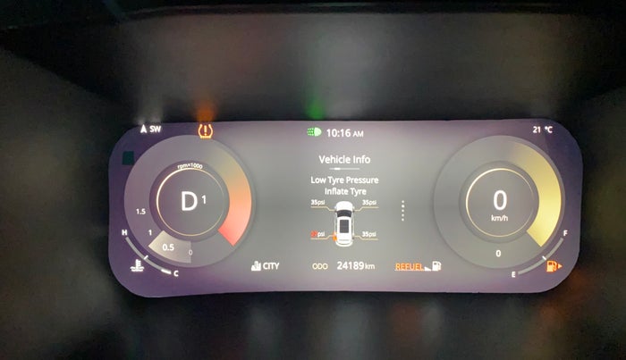 2024 Tata Harrier PURE PLUS S AT, Diesel, Automatic, 24,189 km, Odometer Image