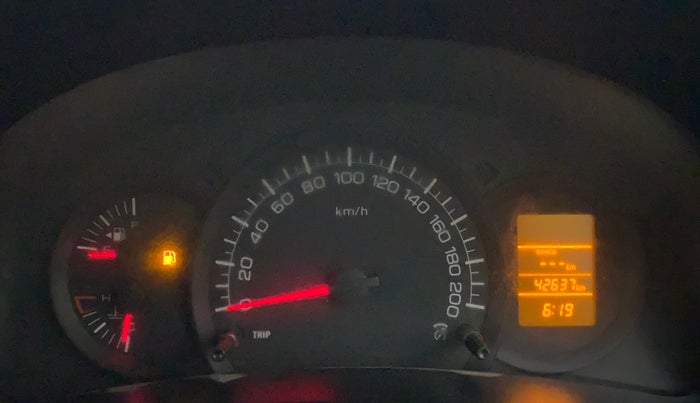2011 Maruti Swift LXI, Petrol, Manual, 42,637 km, Odometer Image