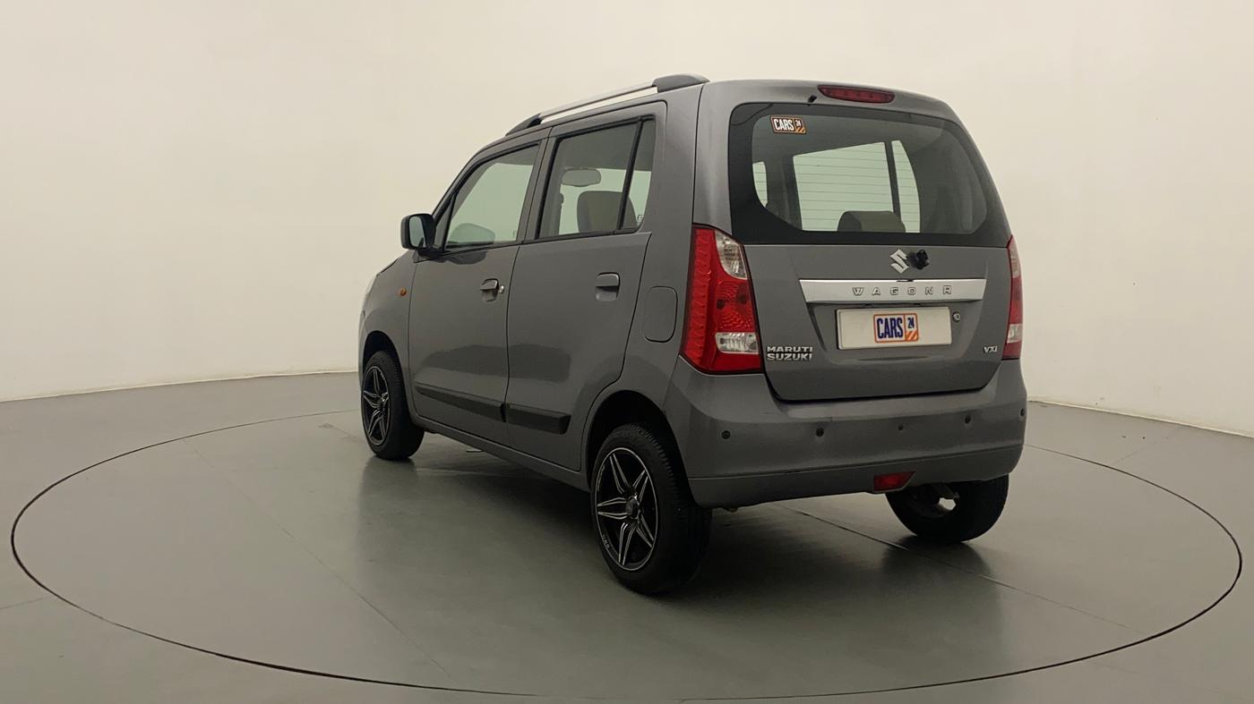 2015 Maruti Wagon R 1.0 VXI AMT, Petrol, Automatic, 95,214 km, Left Back Diagonal