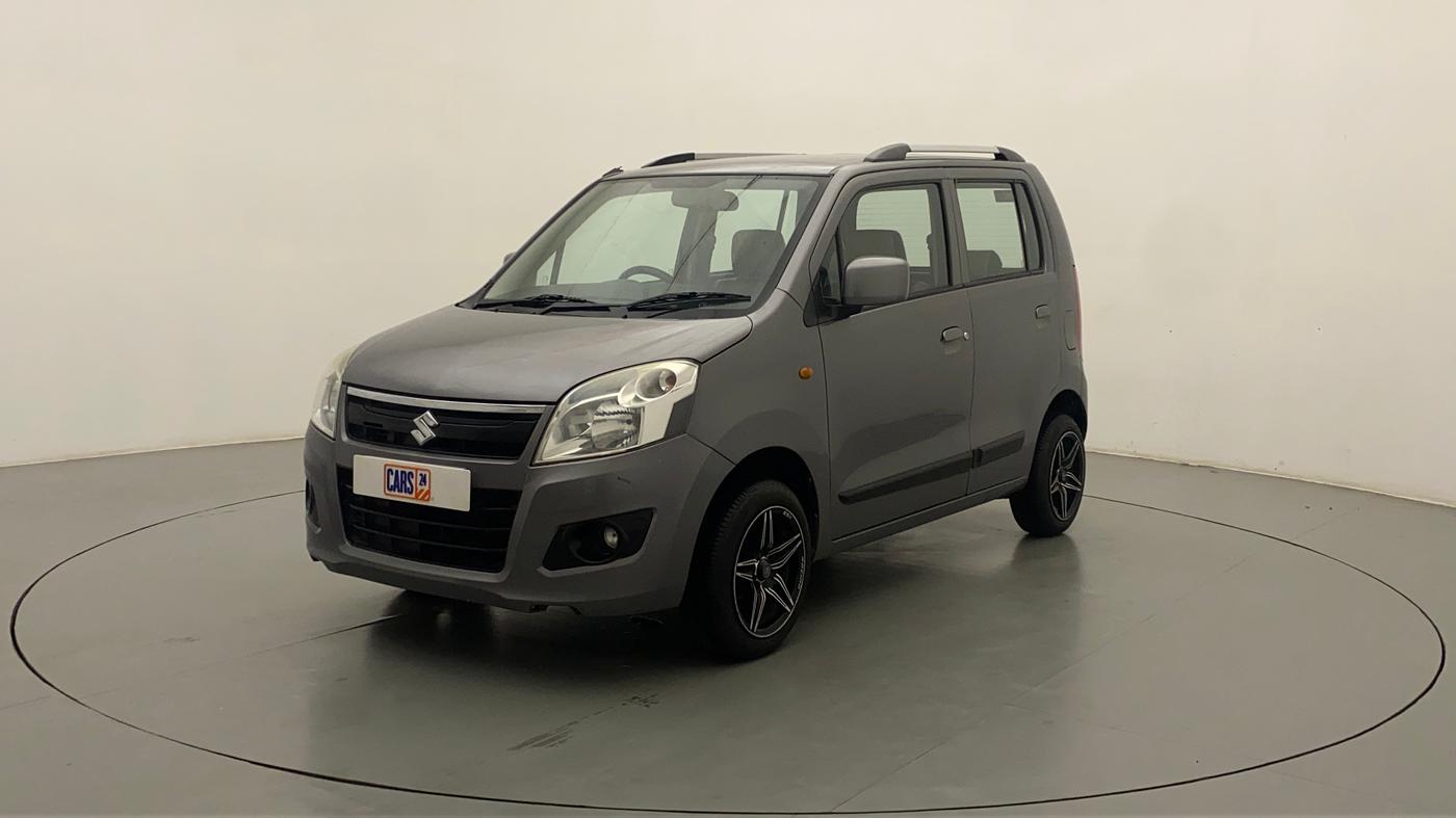 2015 Maruti Wagon R 1.0 VXI AMT, Petrol, Automatic, 95,214 km, Left Front Diagonal