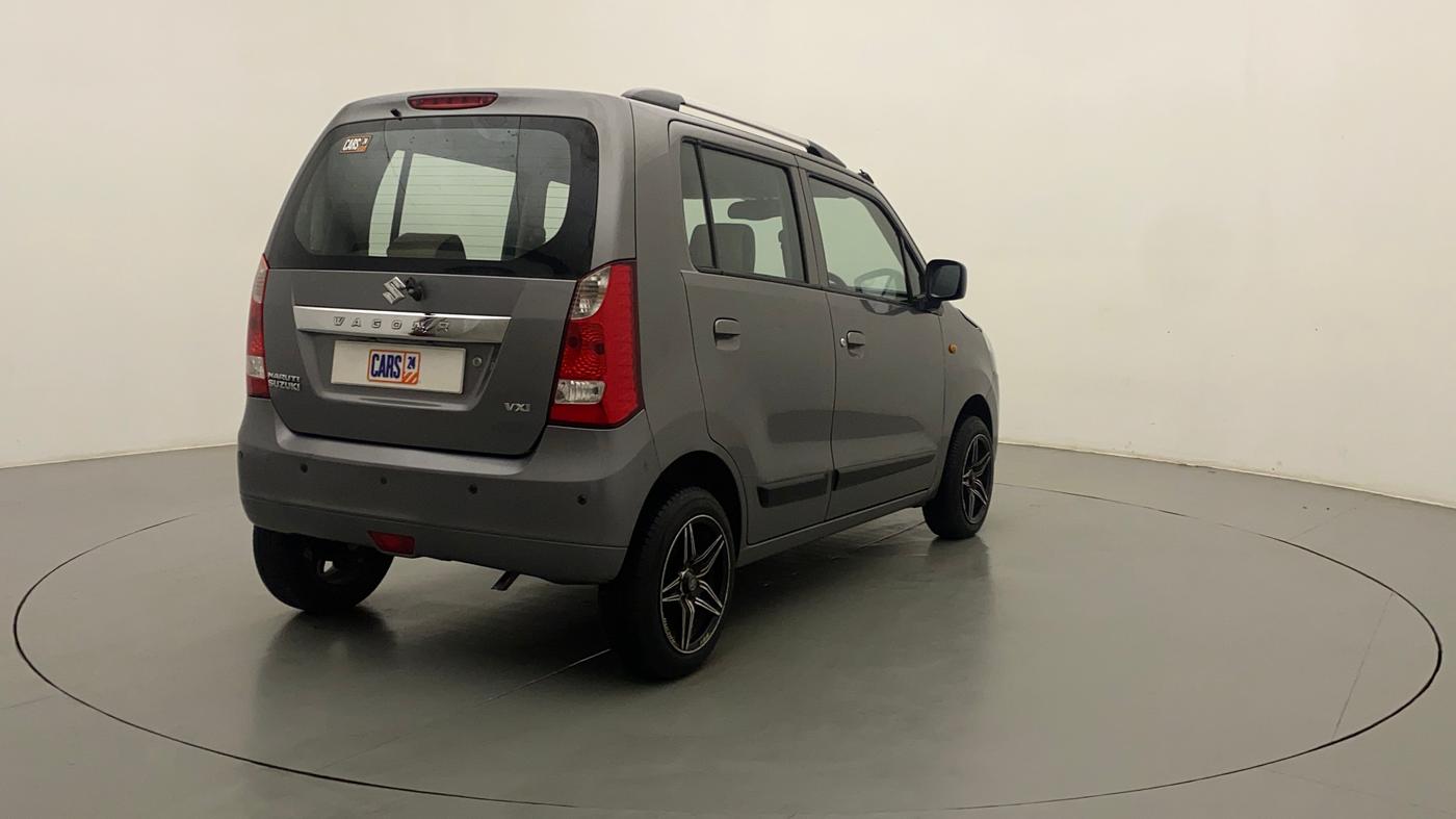 2015 Maruti Wagon R 1.0 VXI AMT, Petrol, Automatic, 95,214 km, Right Back Diagonal