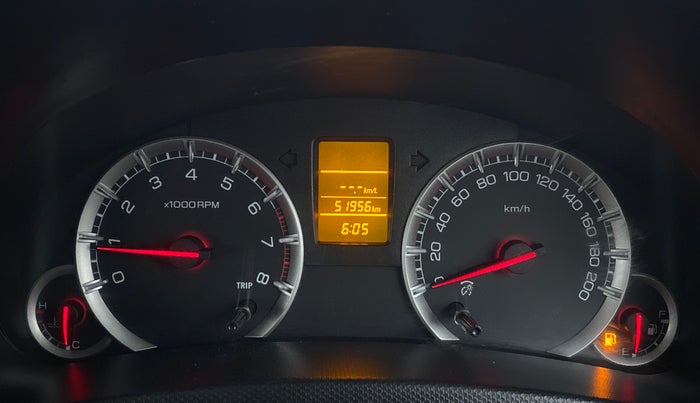 2017 Maruti Swift VXI, Petrol, Manual, 51,956 km, Odometer Image