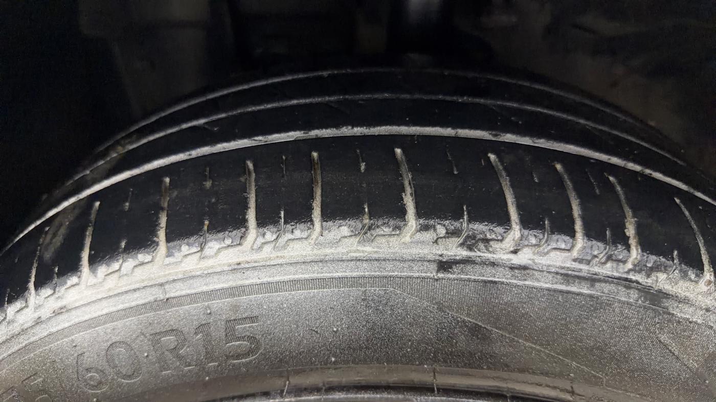 2016 Nissan Micra XL CVT, Petrol, Automatic, 90,756 km, Left Front Tyre Tread