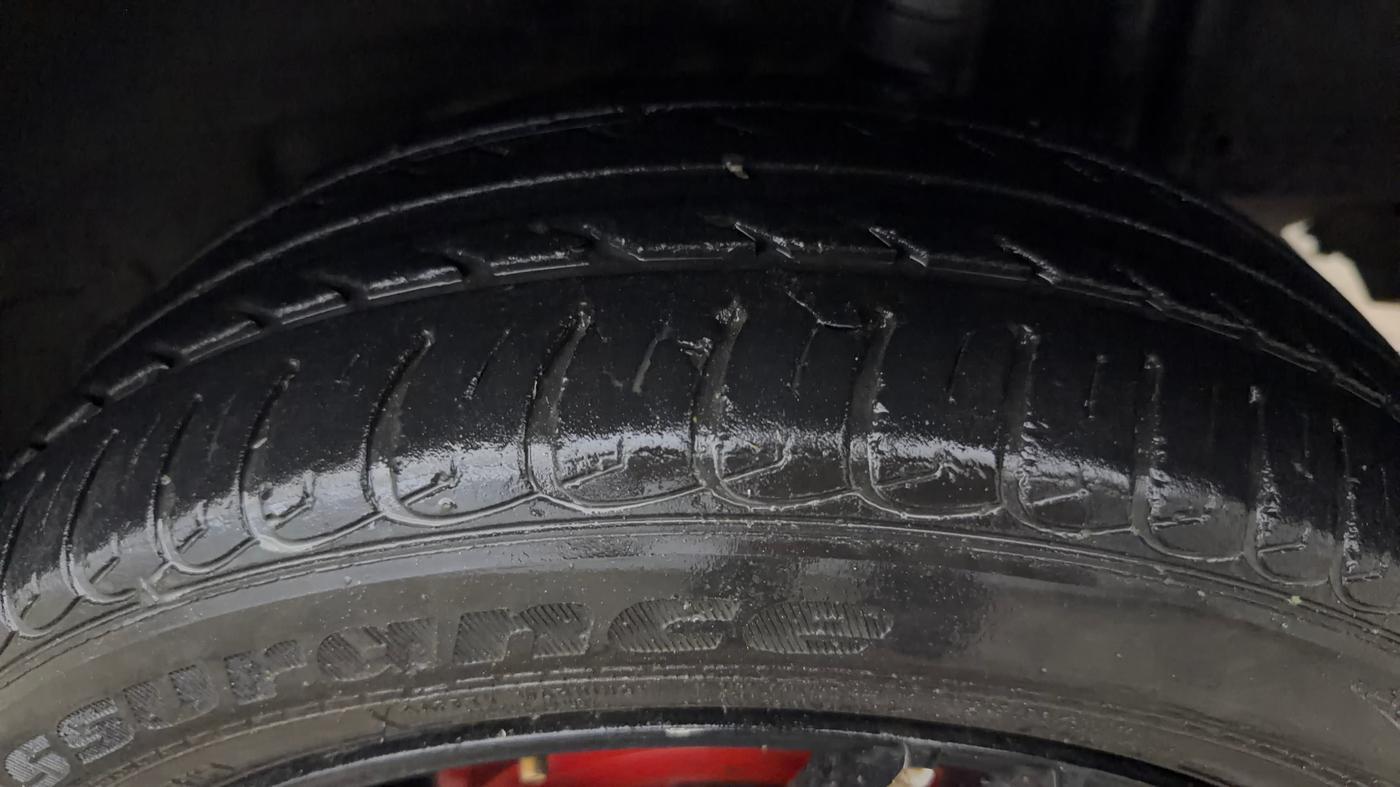 2016 Nissan Micra XL CVT, Petrol, Automatic, 90,756 km, Left Rear Tyre Tread