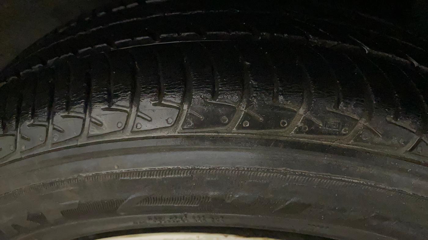 2018 Nissan Micra XL (O) CVT, Petrol, Automatic, 67,001 km, Left Rear Tyre Tread