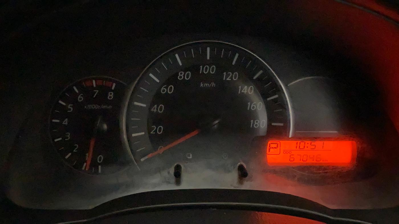 2018 Nissan Micra XL (O) CVT, Petrol, Automatic, 67,001 km, Odometer Image