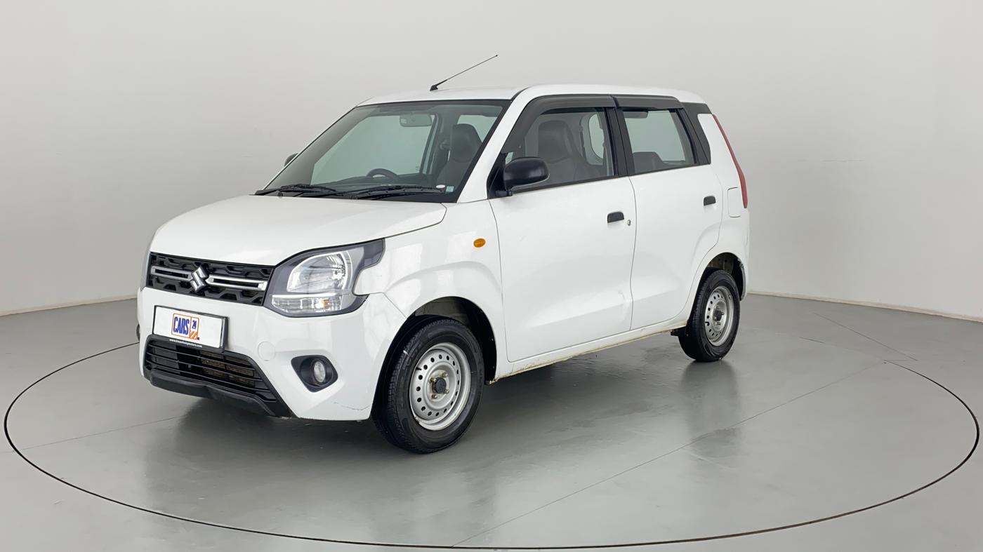 2021 Maruti New Wagon-R 1.0 Lxi (o) cng, CNG, Manual, 47,419 km, Left Front Diagonal