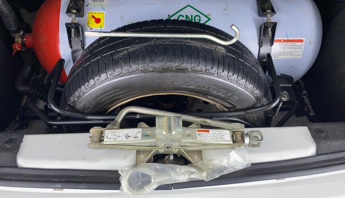2021 Maruti New Wagon-R 1.0 Lxi (o) cng, CNG, Manual, 47,419 km, Spare Tyre