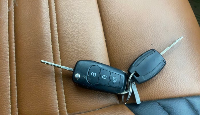 2018 Ford Figo Aspire TREND 1.5 DIESEL, Diesel, Manual, 93,224 km, Key Close Up