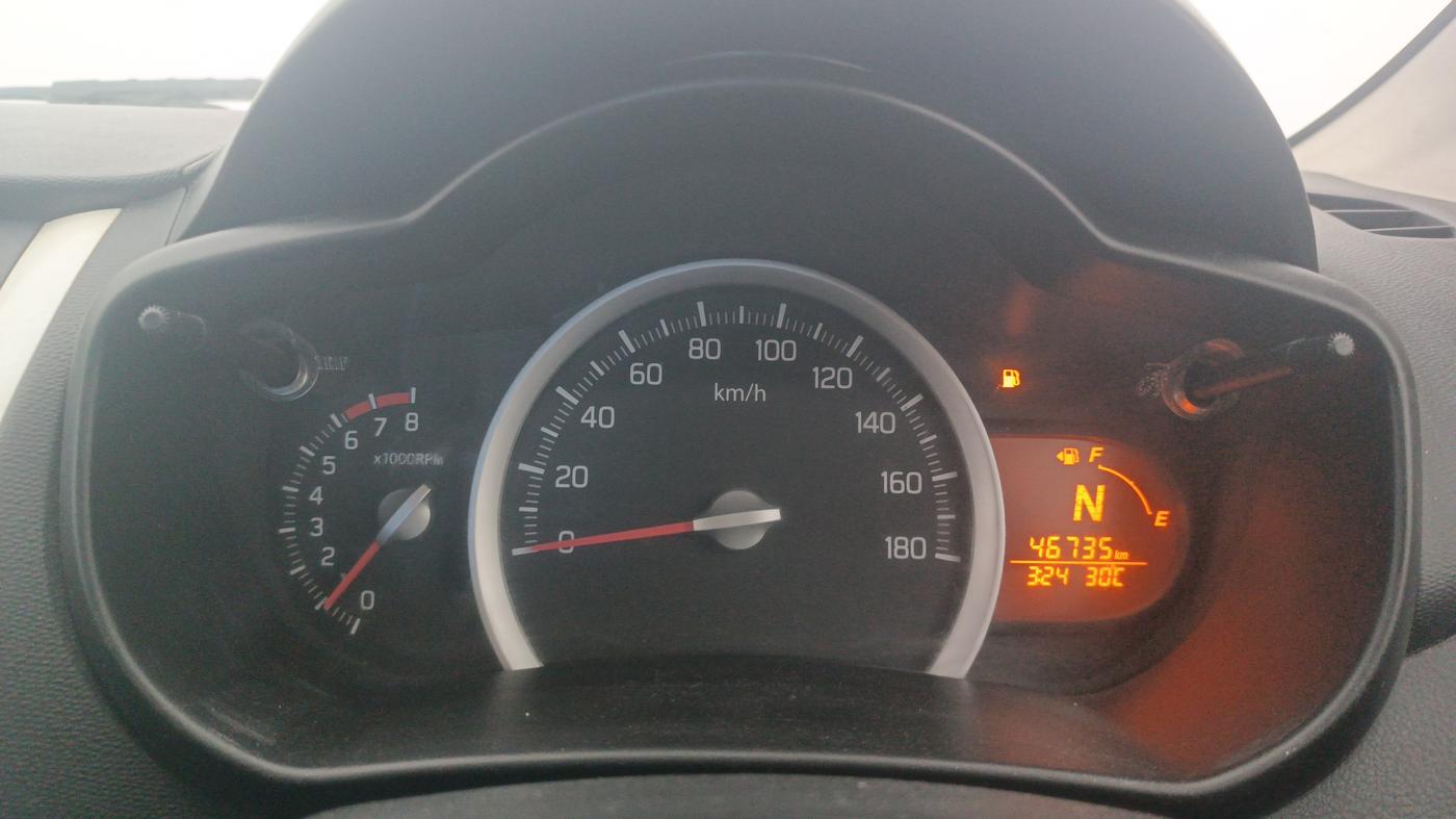 2018 Maruti Celerio X VXI (O) AMT, Petrol, Automatic, 46,735 km, Odometer Image