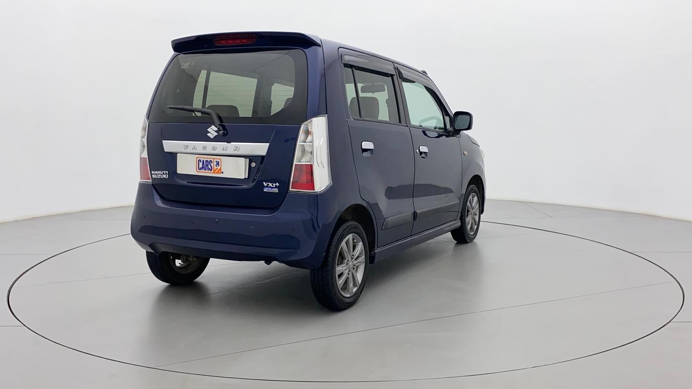2018 Maruti Wagon R 1.0 VXI + (O) AMT, Petrol, Automatic, 44,969 km, Right Back Diagonal