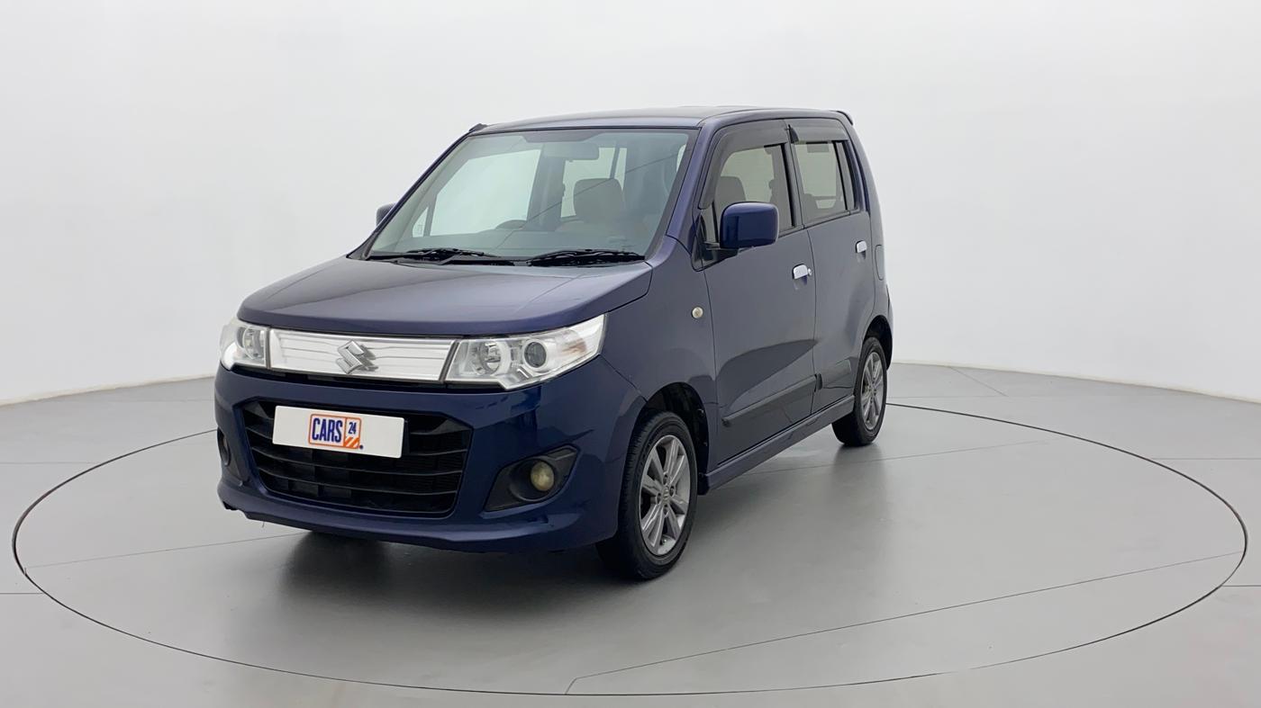 2018 Maruti Wagon R 1.0 VXI + (O) AMT, Petrol, Automatic, 44,969 km, Left Front Diagonal