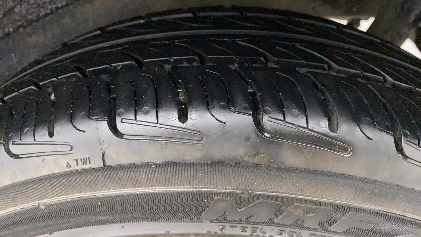 2018 Maruti Wagon R 1.0 VXI + (O) AMT, Petrol, Automatic, 44,969 km, Left Rear Tyre Tread