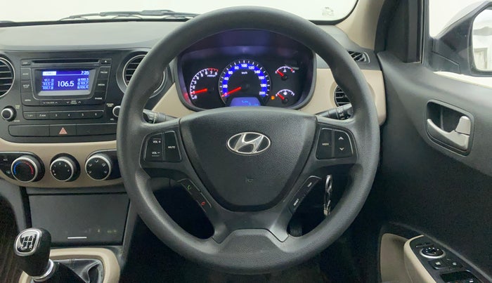 2015 Hyundai Xcent S 1.2, Petrol, Manual, 18,520 km, Steering Wheel Close Up